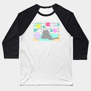 80's Cat Baseball T-Shirt